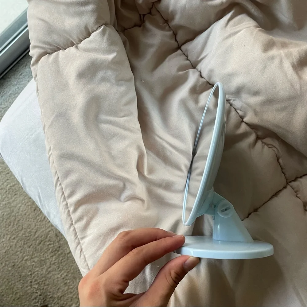baby blue mirror